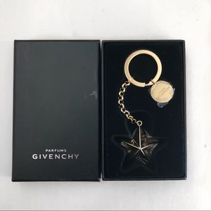 Givenchy Gold Star Keychain